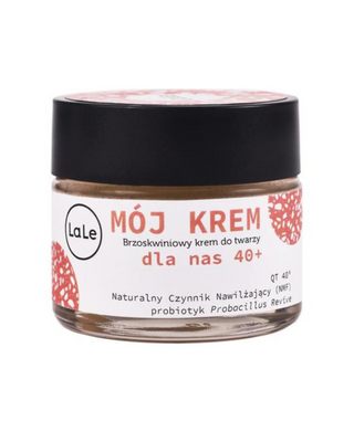 Kosteuttava persikkainen kasvovoide My Probiotic Cream 40+ La-Le - 1