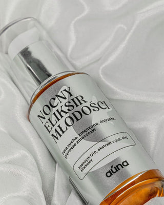 Koentsyymi Q10:tä sisältävä yöeliksiiri kuivalle, väsyneelle ja kypsälle iholle Auna - 3