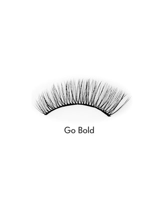 Tekoripset 2d kaistaleella monikäyttöön erittäin pehmeät Go Bold Bamm!Lashes -ripset - 2