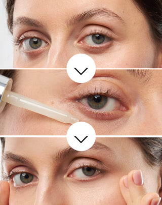 Tiivistetty silmänympärysseerumi etanan limaa sisältävällä seerumilla tummiin silmänalusiin, ryppyihin, turvotukseen Pure Orphica - 3