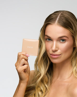 Prässätyt bronzer Selfglow 02 Warm, jossa on aktiivisia ainesosia kasvojen muotoiluun Paese - 3