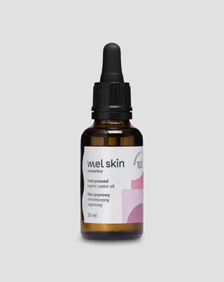 Kosteuttava, luonnollinen kylmäpuristettu risiiniöljy 100 % luomu Mel Skin - 1