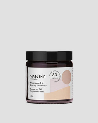 Koentsyymi Q10 kapselit terveeseen sydän- ja verisuonijärjestelmään, kauniiseen ihoon ja hiuksiin Mel Skin 60 kpl. - 1