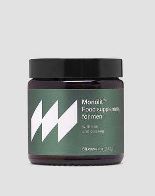 Tabletit miehille fyysisen ja psyykkisen suorituskyvyn ja immuniteetin tukemiseen Monolith 60 kapselia - 1