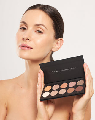 Delicious Eyeshadow Palette Nutridome 10 valovoimaista ja mattapintaista luomiväriä - 3