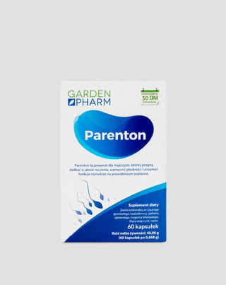 Parenton GardenPharm hedelmällisyyttä tukevat kapselit miehille 60 kpl. - 1