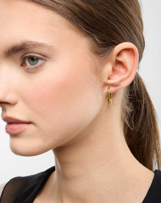 Mys_2 ruostumattomasta teräksestä kullattu lapislazuli korvakorusetti - 3