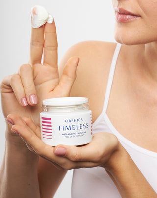 Anti-wrinkle päivävoide spf 20 aurinkosuojalla iholle 40+ Timeless Orphica - 4