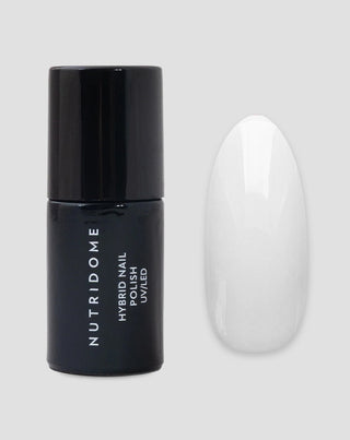UV/LED-geelilakka kynsille White Classic 001 Nutridome - 1
