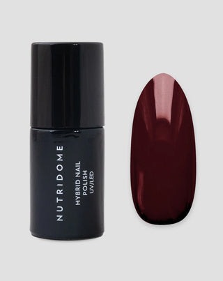 UV/LED-geelilakka kynsille Cherry Chocolate 017 Nutridome - 1