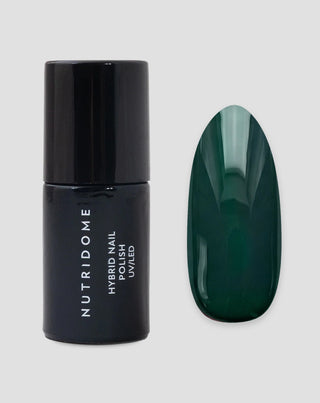 UV/LED-geelilakka kynsille Viridian Green 019 Nutridome - 1