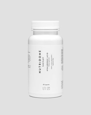 hyaluronihappo 300 mg/päivä Nutridome terveelle iholle ja nivelille 60 kapselia - 1
