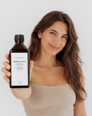 Nestemäinen omega 3-6-9 -öljy vastustuskyvylle Nutridome Immuno 250 ml - 4