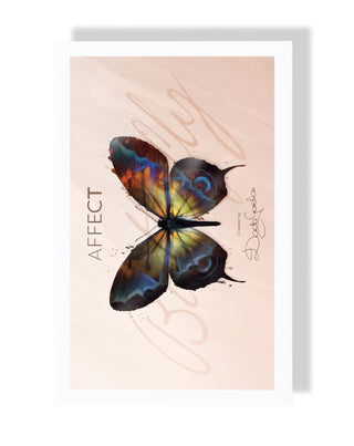 Affect Professional Cosmeticsin Butterfly-meikkipaletti, jossa on poskipunia ja pronsseja. - 5