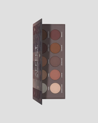 Naturally Matt Pressed Eyeshadows Palette by Affect Professional Cosmetics - Luonnollisesti mattapintaiset puristetut luomiväripaletit - 2