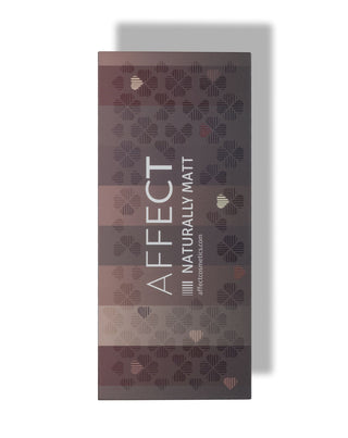 Naturally Matt Pressed Eyeshadows Palette by Affect Professional Cosmetics - Luonnollisesti mattapintaiset puristetut luomiväripaletit - 3