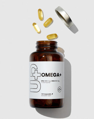 Supplement Up Omega+ UP Omega-3 tyydyttymättömät rasvahapot Health Pharma 120 kapselia - 2