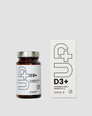 Up D3+ D3-vitamiinilisä yhdistettynä magnesiumiin UP Health Pharma 60 kapselia - 3