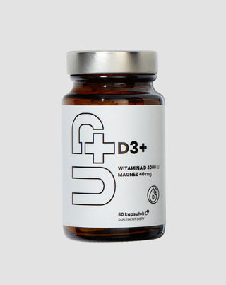 Up D3+ D3-vitamiinilisä yhdistettynä magnesiumiin UP Health Pharma 60 kapselia - 1