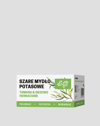 Luonnollinen harmaa saippua tamanuöljyllä ja teepuuöljyllä Etja - 1