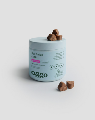 Fur & Skin karma täydennysravinto koirille kauniiseen turkkiin ja terveeseen ihoon Oggo 180 g - 3
