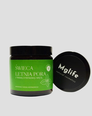 Sitruunaruohon ja mintun tuoksukynttilä Kesäkausi Mglife Mglife - 3