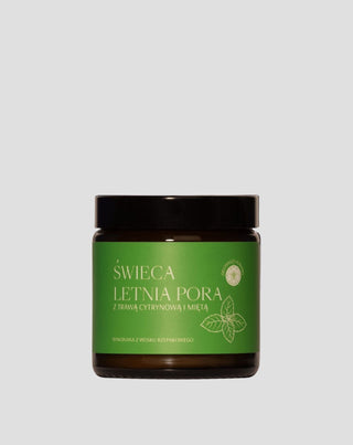 Sitruunaruohon ja mintun tuoksukynttilä Kesäkausi Mglife Mglife - 1