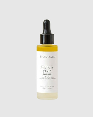 Anti-aging bifaasinen kasvoseerumi, jossa on hyaluronihappoa ja luonnollisia öljyjä Biosoma - 1