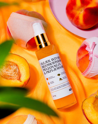 Monikäyttöinen intiimiöljy Juicy Peach hoito & nautinto Auna - 2