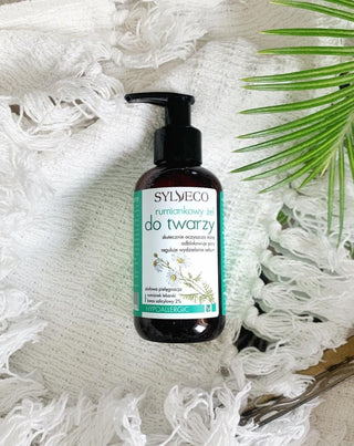 Puhdistava kasvogeeli, jossa on 2% salisyylihappoa ja antibakteerinen vaikutus Sylveco - 2