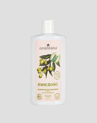 Orientana Ayurvedic Anti-hilse hiusshampoo Hunajaa ja vihreää teetä sisältävä hiusshampoo - 1
