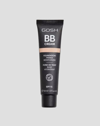 Pohjustusvoide 3-in-1 Foundation epätäydellisyyksiä vastaan ja ihon sävyn tasoittamiseen BB Cream 02 Beige Gosh - 1