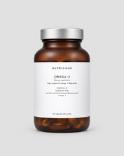 Omega-3 vastustuskyvylle sekä aivojen, sydämen ja näön normaalille toiminnalle 1100 mg/päivä Nutridome 60 kpl