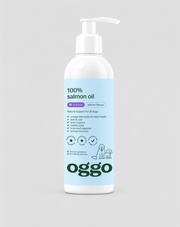 Lohiöljy koiralle Omega-3 EPA ja DHA sydämelle, aivoille ja vastustuskyvylle Oggo 250 ml