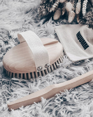 Vartalohierontaharja pyökki-agave-kuidulla ja irrotettavalla tikulla nro 2 Hhuumm - 2