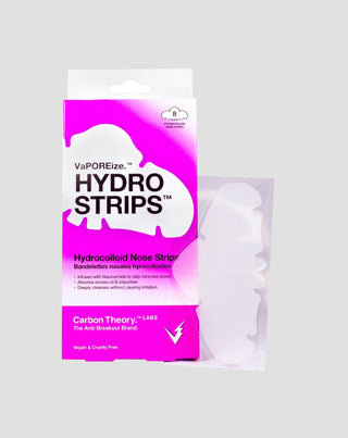 Nenälaastarit ylimääräisen talin poistamiseksi niasiiniamidilla VaPOREise Hydro Strips Carbon Theory - 2