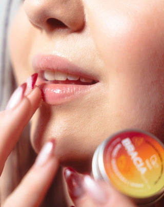 Hedelmäsorbetti kuiville ja halkeille huulille mango kirsikka ja mandariini Soap Brothers Saippuaveljet - 3