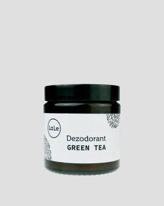 Raikastava ekologinen deodoranttikreemi ruokasoodalla Green Tea La-Le - 1