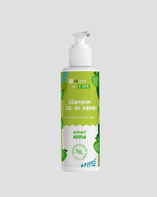 Shampoo ja suihkugeeli 2in1 lapsille omenantuoksulla HiSkin - 1