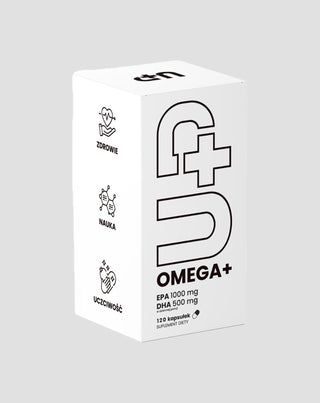 Supplement Up Omega+ UP Omega-3 tyydyttymättömät rasvahapot Health Pharma 120 kapselia - 1