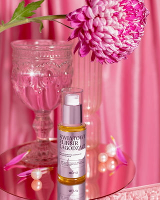 Kukkainen rauhoittava eliksiiri verisuonten iholle kastanjauutteella Auna - 3