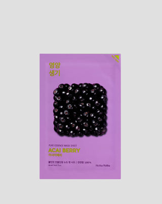 Antioksidantti naamio, jossa on acai marjauutetta Pure Essence Mask Sheet Holika Holika Holika - 1