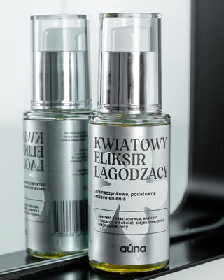 Kukkainen rauhoittava eliksiiri verisuonten iholle kastanjauutteella Auna - 2