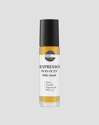 Kevyt anti-aging silmäöljy, jossa on echinacea ja boorageöljyä Espresso BIOUP - 1