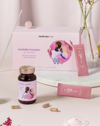 Hedelmällisyyttä tukeva lisäosa naisille FertileMe Complex for Women Health Labs Care - 2
