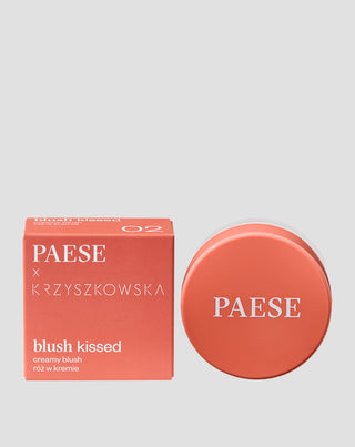 Kermainen poskipuna korallin sävyssä Blush kissed 02 Paese - 2