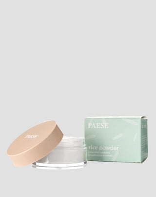 Mattifioiva irtonainen riisipuuteri kaikille ihotyypeille, erityisesti rasvaiselle iholle Paese - 1