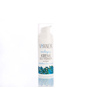 Kosteuttava kasvovoide voikukanlehtiuutteella kuivalle ja herkälle iholle Vianek - 1