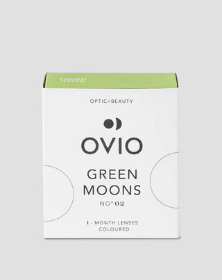 Green moons vihreä minttu värilliset piilolinssit green moons ei. 2 Ovio - 1