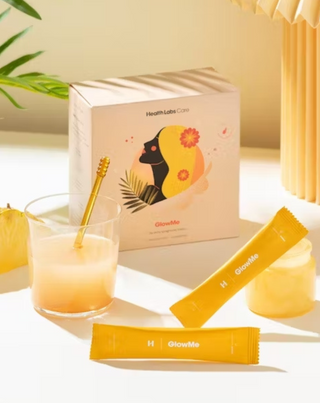 GlowMe juomakollageeni ananas-mangon makuinen Health Labs Care 30 annospussia - 3
